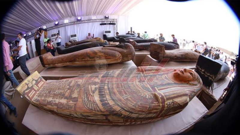 الكشف الأثري بسقارة