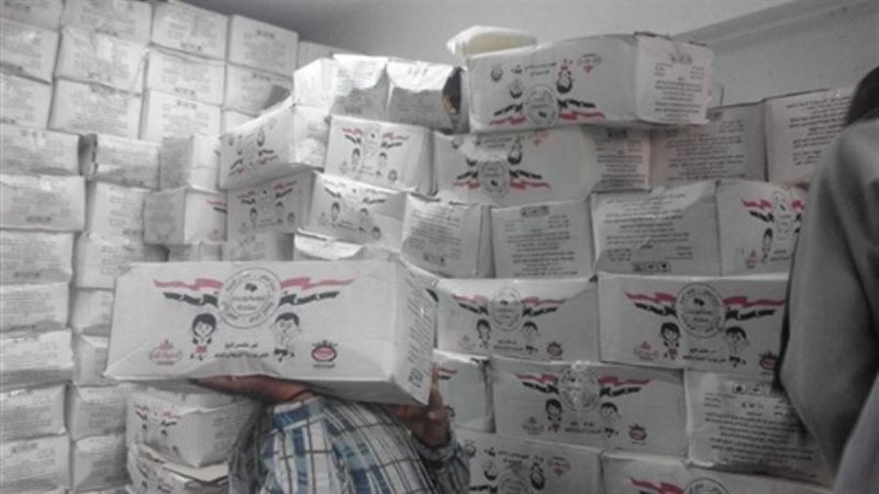 عبوة بسكويت فاسدة