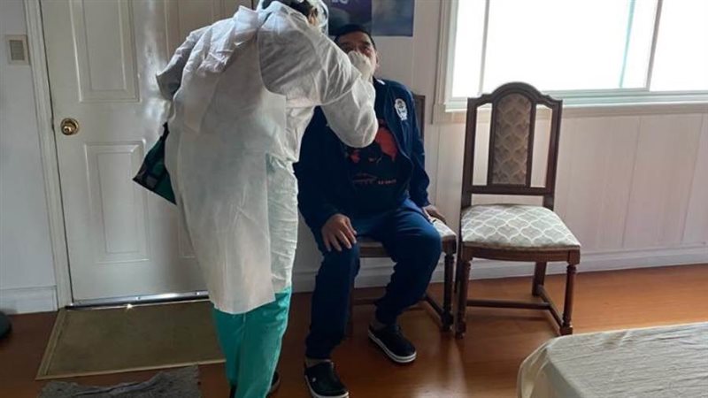 مارادونا يخضع لمسحة