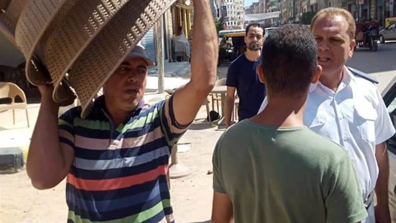 حملة لإزالة الاشغالات