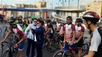 انطلاق الماراثون الرياضي بالإسكندرية ضمن احتفالات أكتوبر