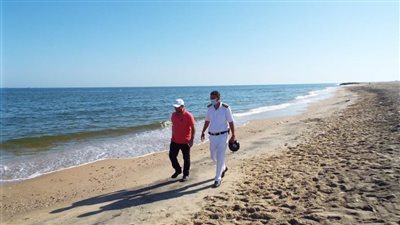 منع التجمعات بشواطئ بلطيم