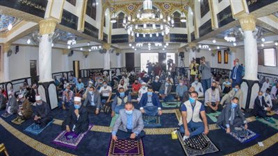 وزير الأوقاف يفتتح مسجد شهيد على محور المحمودية