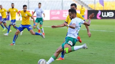 المصري يهزم الإسماعيلي بهدفين ويضمن البقاء بالدوري  