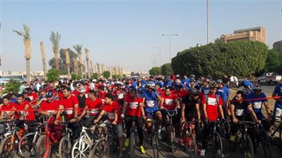 تكريم الفائزين في ماراثون الإسماعيلية الهوائي