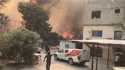 الحرائق تجبر 5000 إسرائيلي على النزوح