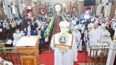 حفل تدشين كنيسة مارجرجس الشاطبي