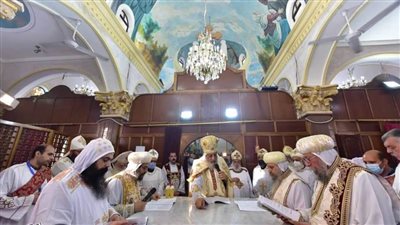   تدشين مذبحي كنيسة مارجرجس الشاطبي