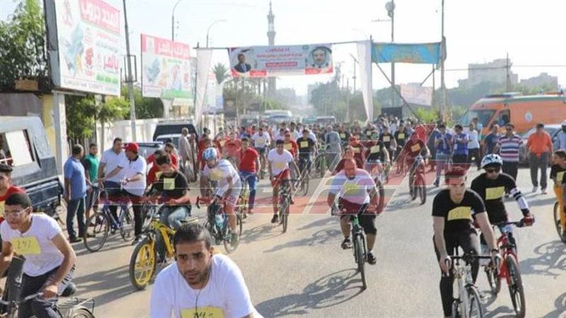 مارثون للدراجات بالمنوفية