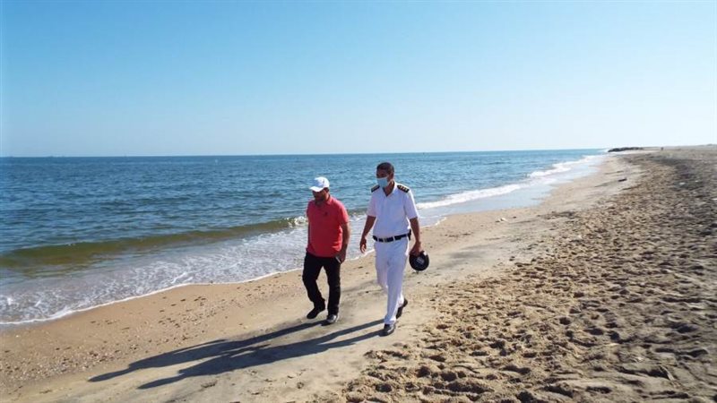 تفقد الشواطئ