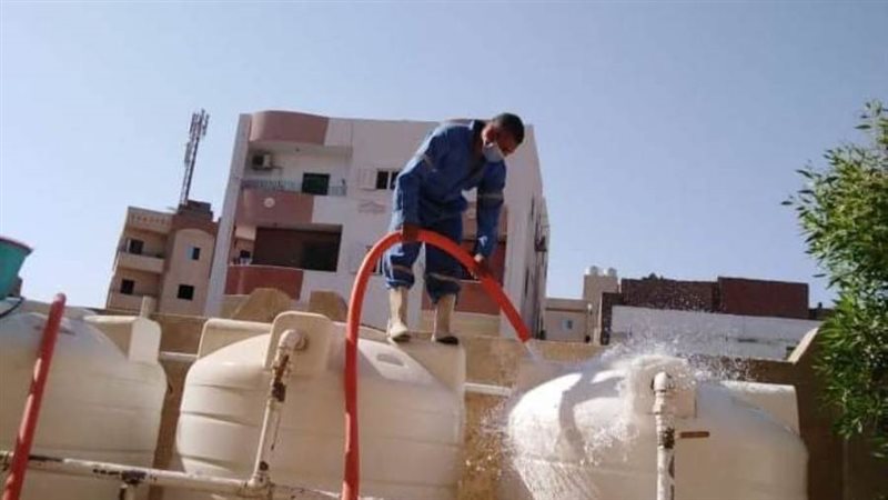 تطهير خزانات مياه