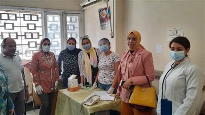 حي المنتزه ينفذ مبادرة رئيس الجمهورية لفحص وعلاج الأمراض المزمنة