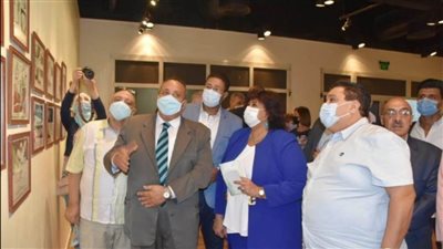 تكريم مشروع ذاكرة الكاريكاتير بالجمعية المصرية للكاريكاتير