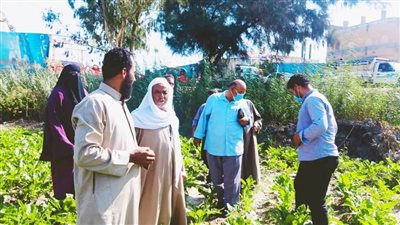 ندوة إرشادية عن محصول بنجر السكر لمزارعي حوش عيسى