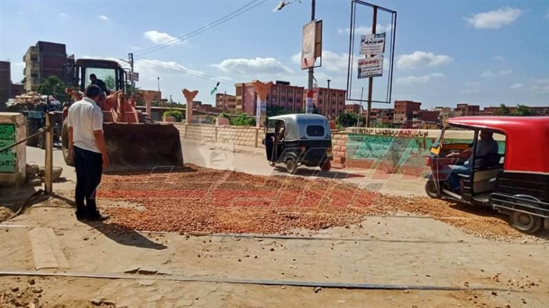 أعمال رصف الطرق