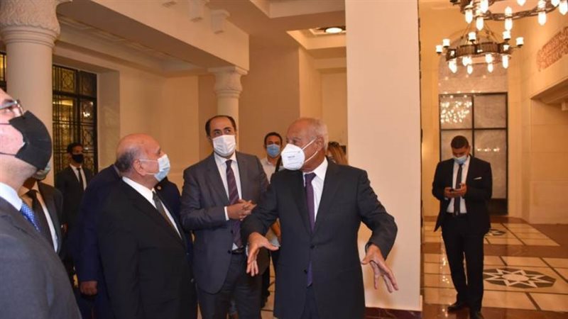 أبوالغيط مع وزير