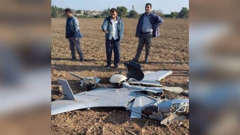 اسقاط طائرة بدون