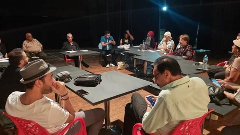 جانب من البروفات