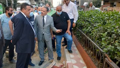 محافظ البحيرة يتفقد أعمال تطوير وتجميل شارع عبد السلام الشاذلي بدمنهور
