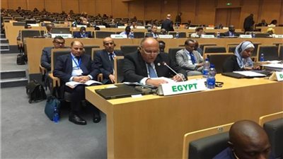 شكري يشارك فى اجتماعات المجلس التنفيذي للاتحاد الإفريقي‬