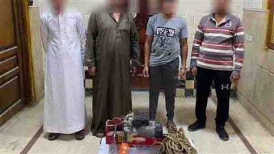 مصرع نجار ينقب عن الآثار بالشرقية والشرطة تضبط 4 آخرين