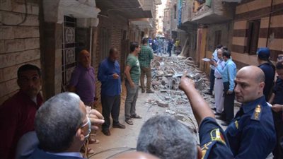 10 مصابين في حريق 6 منازل بالمنيا 