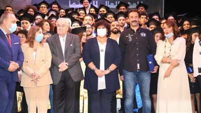 وزيرة الثقافة تشهد تخريج دفعة 2020 من معهد السينما