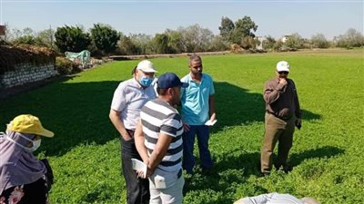 وفد من مشروع تعزيز الأمن الغذائى بالدول العربية فى زيارة للبحيرة