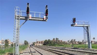 وزير النقل يعلن دخول برج إشارات مطاي للسكك الحديدية الخدمة بمحافظة المنيا