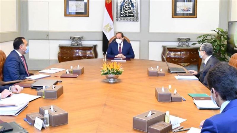 السيسي يستقبل وزير