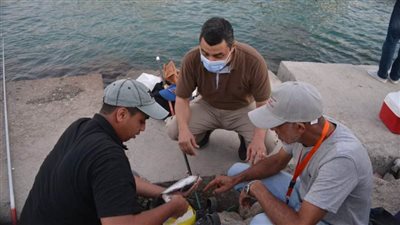 بالصور..مسابقة صيد فى نادى المهندسين بالإسكندرية