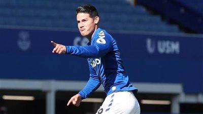 خاميس رودريجز على رأس تشكيل إيفرتون بديربي الميرسيسايد استعدادًا لليفربول