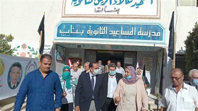 بدء وانتظام الدراسة في مدارس شمال سيناء ونصر أكتوبر في طابور الصباح