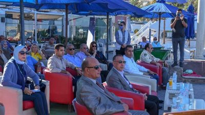 محافظ الإسكندرية يشارك في فعاليات حفل ختام مشروع تنظيف الميناء الشرقي