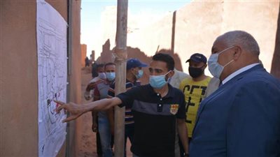 موجها بتعويض الأهالي.. الزملوط يتفقد أعمال تطوير 