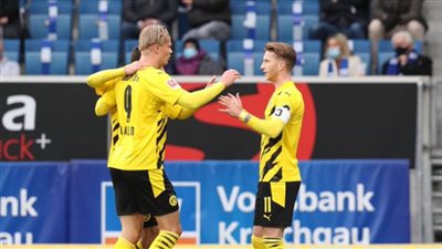 بوروسيا دورتموند يفوز على هوفنهايم