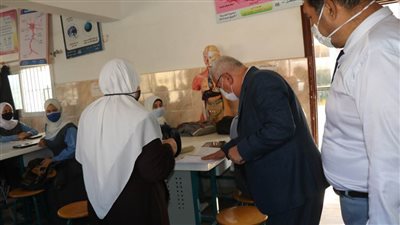 انتظام سير العملية التعليمية بمدارس البحيرة