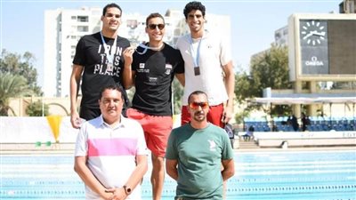 على خلف الله يتألق ويحرز ذهبية ١٠٠ فراشة بكأس مصر للسباحة