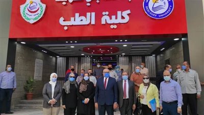 افتتاح  أعمال تطوير طب بنى سويف  بتكلفة 6 مليون جنيه بنى سويف