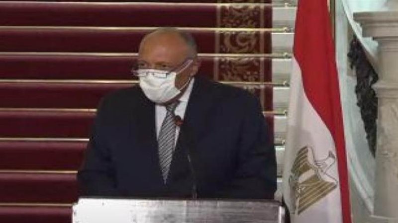 وزير الخارجية سامح