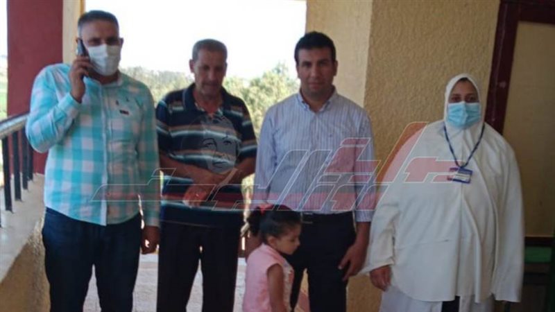 أثناء الجولة التفقدية