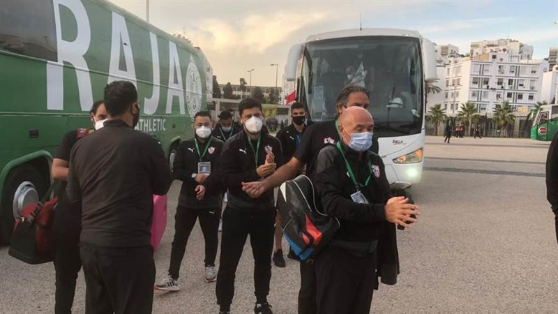 وصول بعثة الزمالك