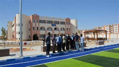 محافظ المنيا يتابع التجهيزات النهائية لمدرسة المتفوقين تمهيدا لتشغيلها 