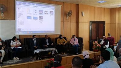 حفل استقبال لطلاب  إعلام بنى سويف 