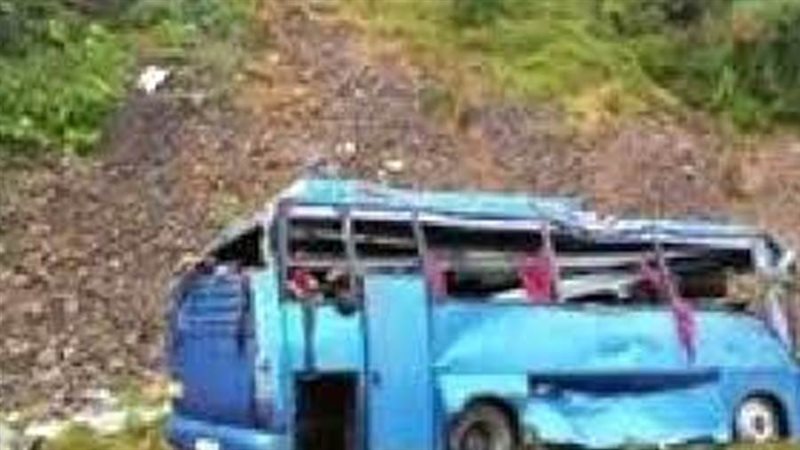 حادث تحطم حافلة