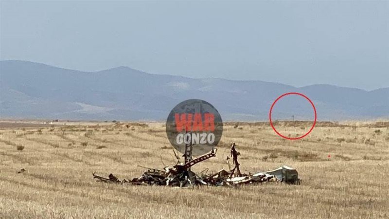 حطام الطائرة الأذربيجانية