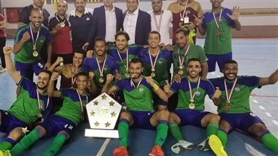 مصر للمقاصة يتوّج ببطولة دوري كرة الصالات للمرة الثامنة في تاريخه