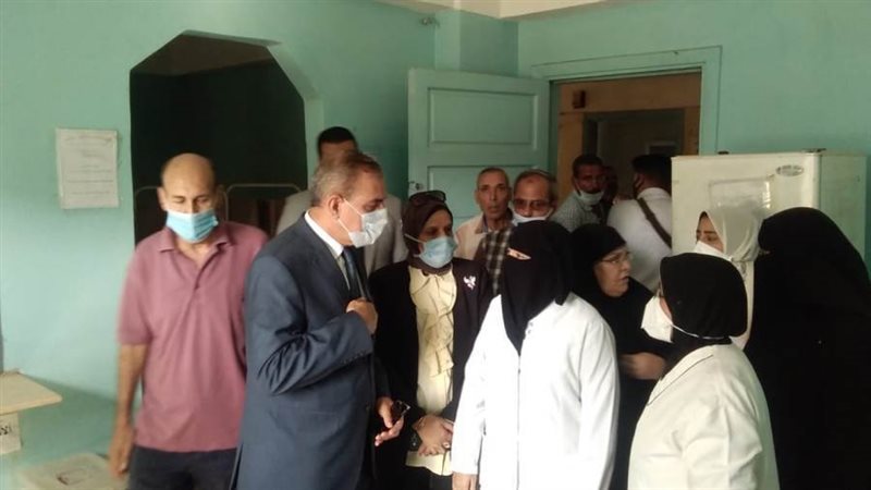 أثناء تفقد الوحدة