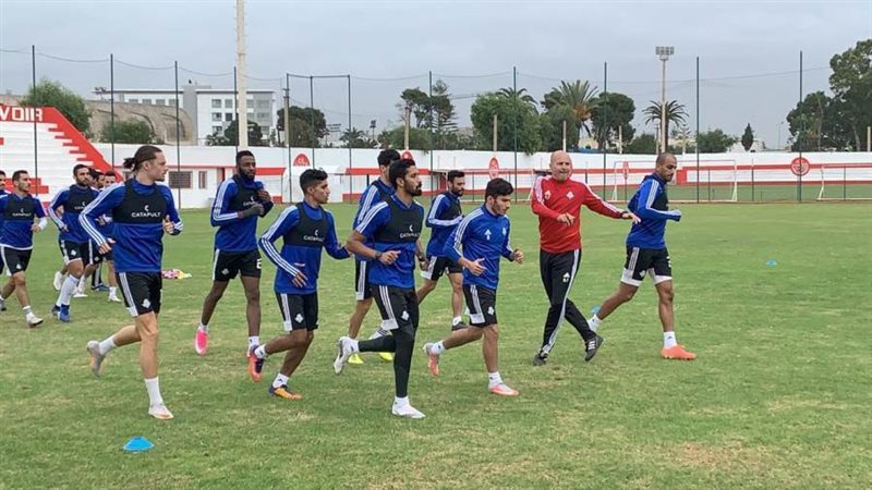 تدريبات لاعبي بيراميدز