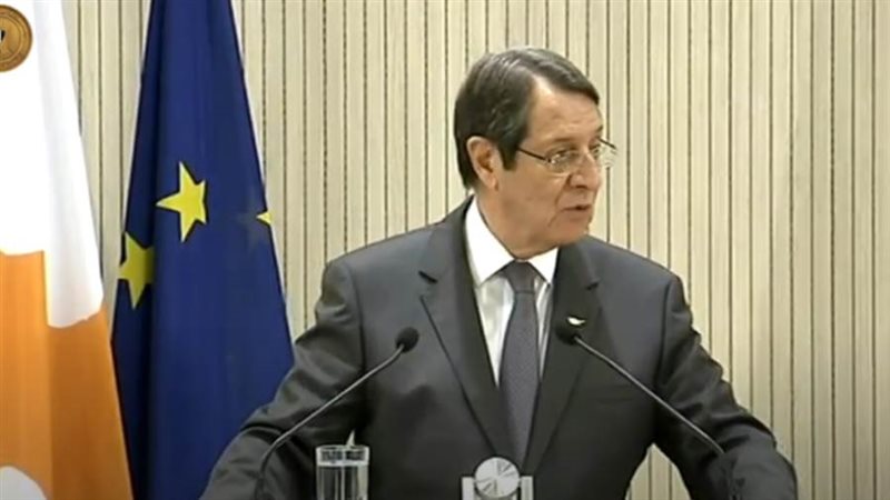 الرئيس القبرصي نيكوس